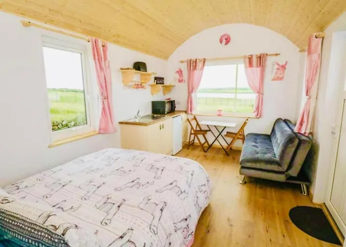 The Lazy Llama Shepherd Hut Campview Farm Stay Ballyshannon foto